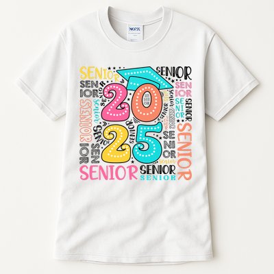 Senior 2025 Retro Graduation Tall T-Shirt