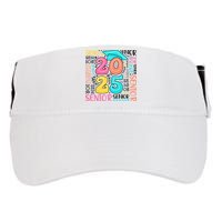 Senior 2025 Retro Graduation Adult Drive Performance Visor