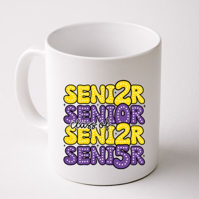 Senior 2025 Retro Graduation Class Of Senior Mug