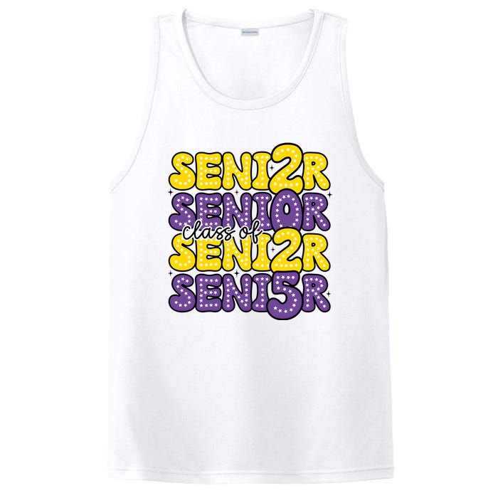 Senior 2025 Retro Graduation Class Of Senior PosiCharge Competitor Tank