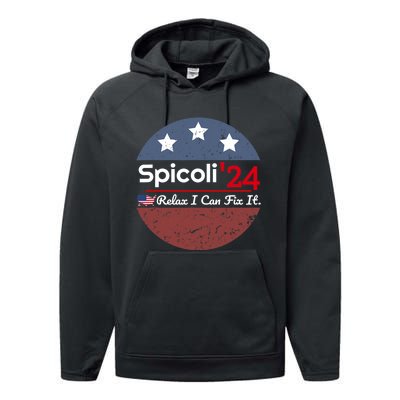 Spicoli 24 Relax I Can Fix It Performance Fleece Hoodie