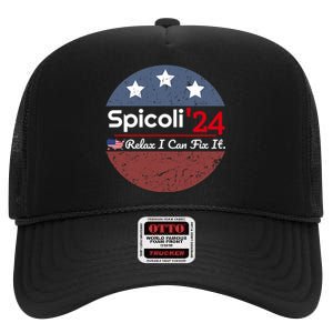 Spicoli 24 Relax I Can Fix It High Crown Mesh Back Trucker Hat