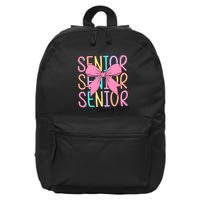 Senior 2025 Retro Graduation Class Of 2025 16 in Basic Backpack