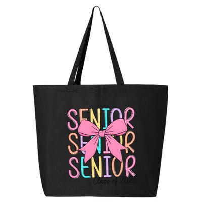Senior 2025 Retro Graduation Class Of 2025 25L Jumbo Tote