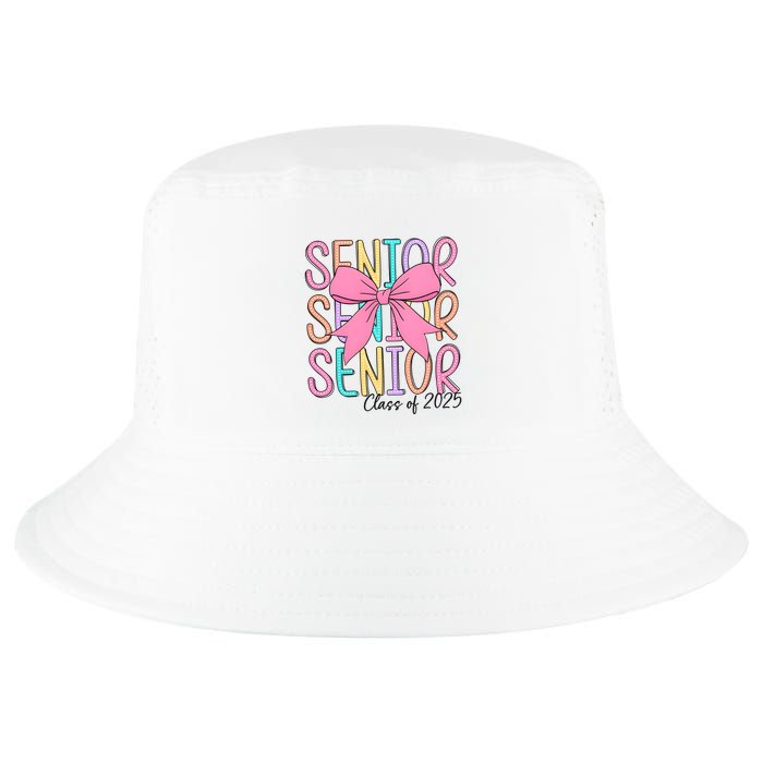 Senior 2025 Retro Graduation Class Of 2025 Cool Comfort Performance Bucket Hat