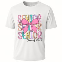 Senior 2025 Retro Graduation Class Of 2025 Cooling Performance Crew T-Shirt