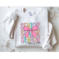 Senior 2025 Retro Graduation Class Of 2025 Sweatshirt