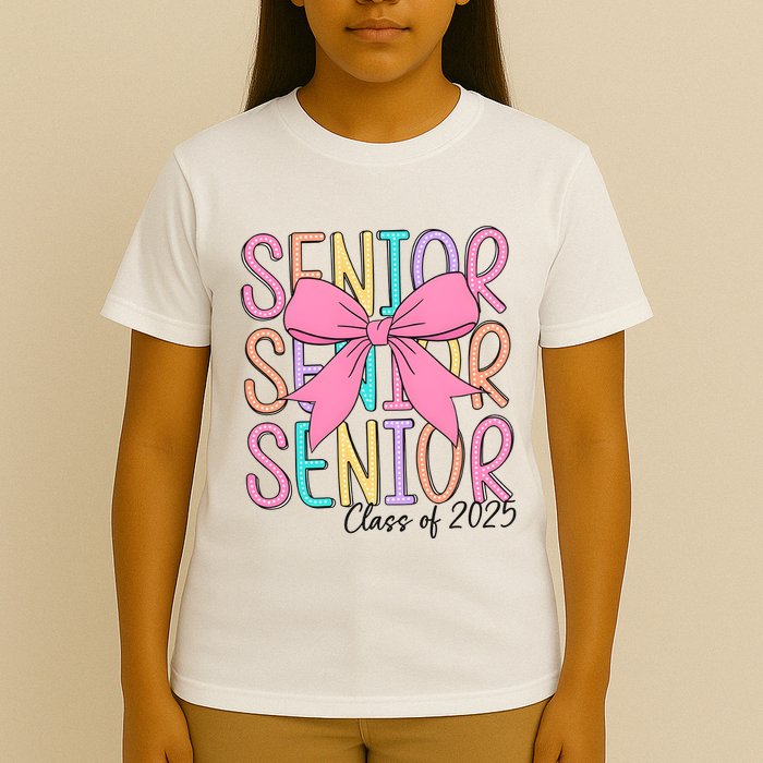 Senior 2025 Retro Graduation Class Of 2025 T-Shirt