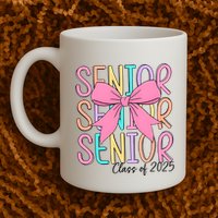 Senior 2025 Retro Graduation Class Of 2025 Mug