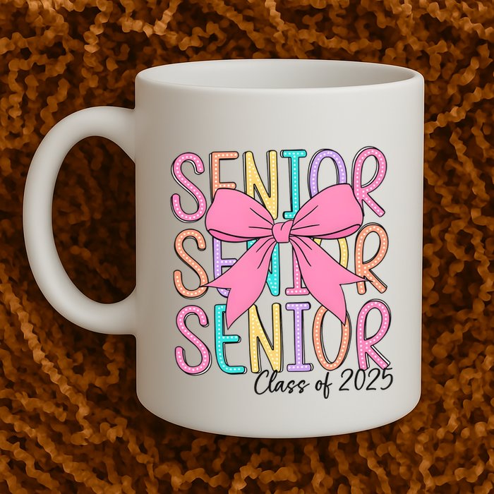 Senior 2025 Retro Graduation Class Of 2025 Mug