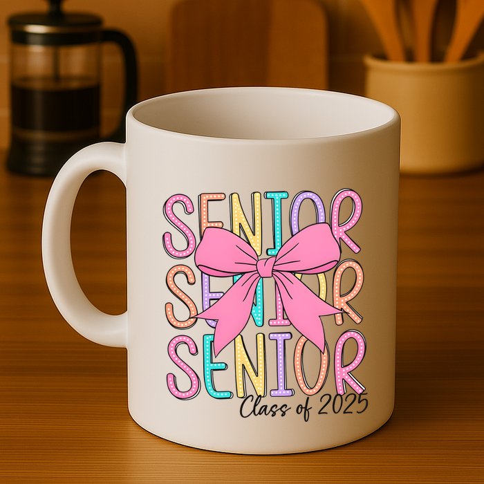 Senior 2025 Retro Graduation Class Of 2025 Mug