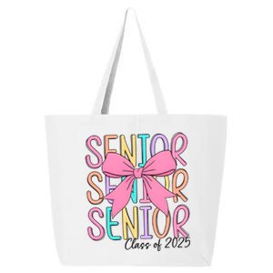 Senior 2025 Retro Graduation Class Of 2025 25L Jumbo Tote