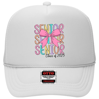 Senior 2025 Retro Graduation Class Of 2025 Trucker Hat