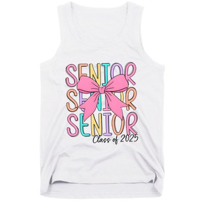 Senior 2025 Retro Graduation Class Of 2025 Tank Top