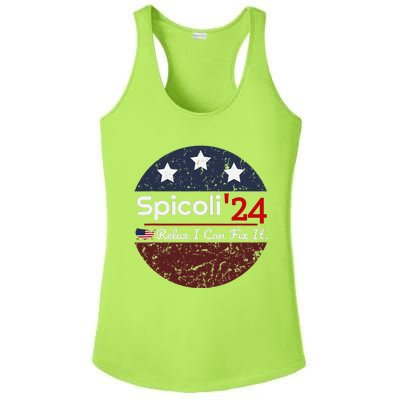 Spicoli 24 Relax I Can Fix It Ladies PosiCharge Competitor Racerback Tank