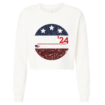 Spicoli 24 Relax I Can Fix It Cropped Pullover Crew