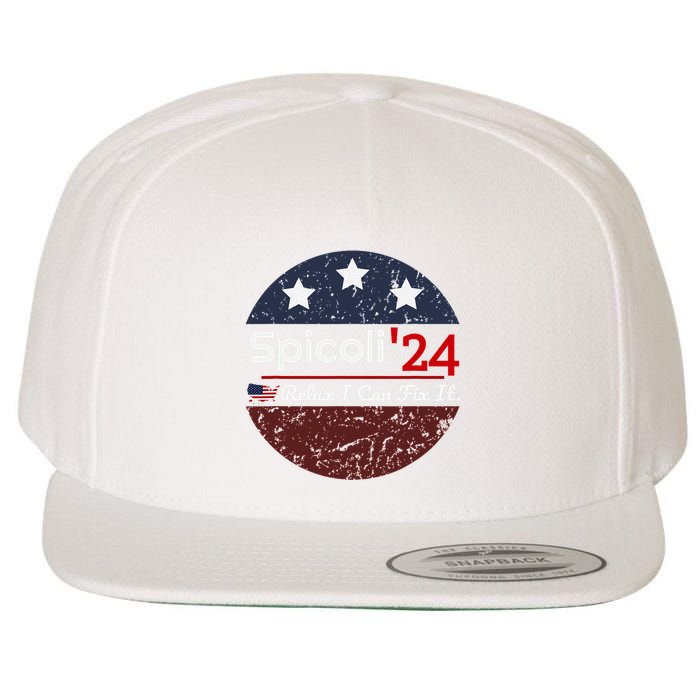Spicoli 24 Relax I Can Fix It Wool Snapback Cap