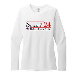 Spicoli 2024 Relax I Can Fix It Womens CVC Long Sleeve Shirt