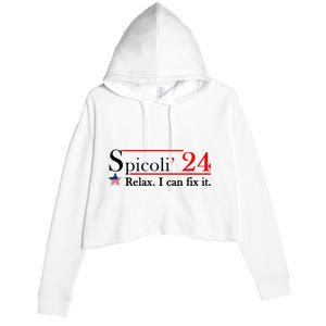 Spicoli 2024 Relax I Can Fix It Crop Fleece Hoodie