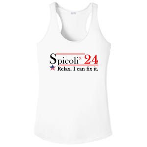 Spicoli 2024 Relax I Can Fix It Ladies PosiCharge Competitor Racerback Tank