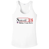 Spicoli 2024 Relax I Can Fix It Ladies PosiCharge Competitor Racerback Tank