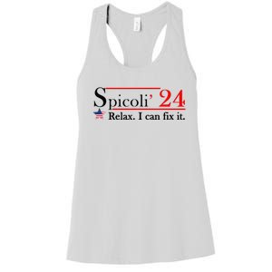 Spicoli 2024 Relax I Can Fix It Women's Racerback Tank