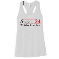 Spicoli 2024 Relax I Can Fix It Women's Racerback Tank