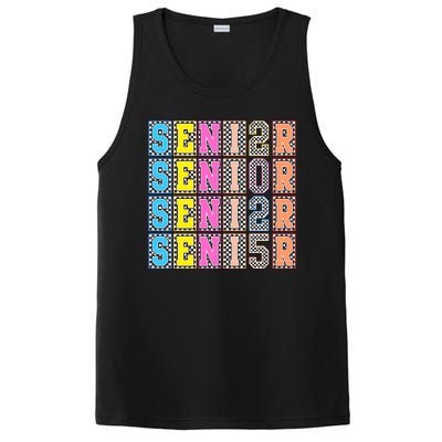 Senior 2025 Retro Checkered PosiCharge Competitor Tank