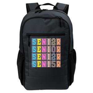 Senior 2025 Retro Checkered Daily Commute Backpack