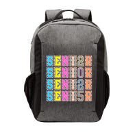 Senior 2025 Retro Checkered Vector Backpack