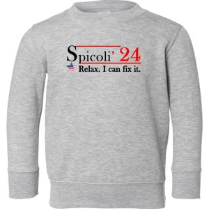 Spicoli 2024 Relax I Can Fix It Toddler Sweatshirt