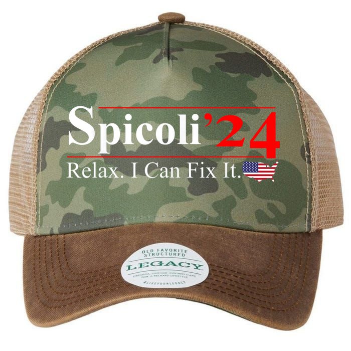 Spicoli 2024 Relax I Can Fix It Legacy Tie Dye Trucker Hat