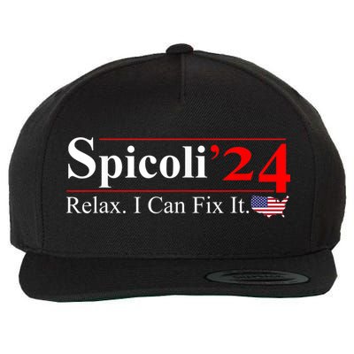 Spicoli 2024 Relax I Can Fix It Wool Snapback Cap