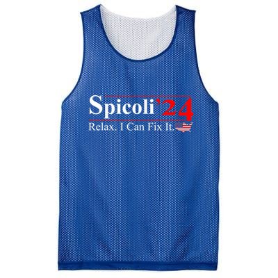 Spicoli 2024 Relax I Can Fix It Mesh Reversible Basketball Jersey Tank