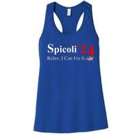 Spicoli 2024 Relax I Can Fix It Women's Racerback Tank