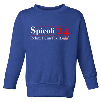 Spicoli 2024 Relax I Can Fix It Toddler Sweatshirt