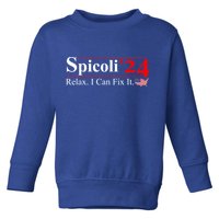 Spicoli 2024 Relax I Can Fix It Toddler Sweatshirt
