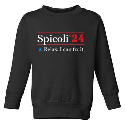 Spicoli 2024 Relax I Can Fix It Toddler Sweatshirt