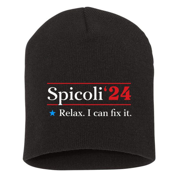 Spicoli 2024 Relax I Can Fix It Short Acrylic Beanie