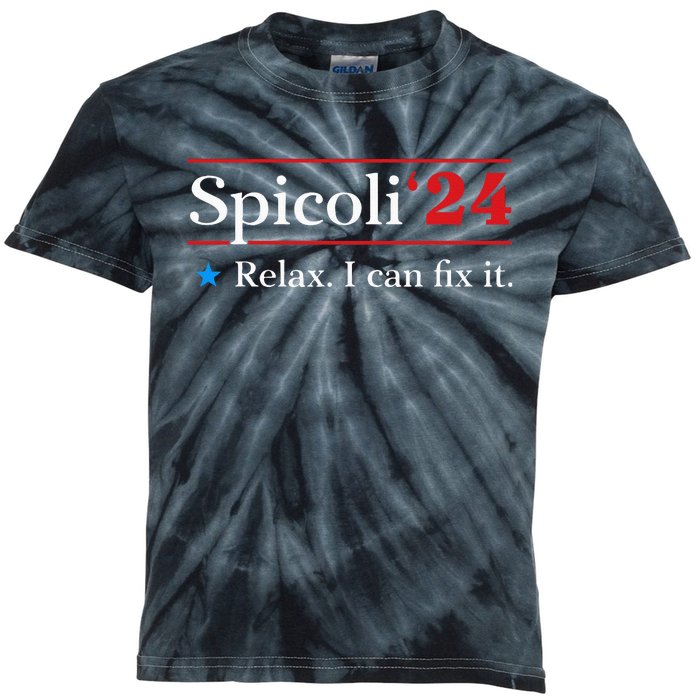 Spicoli 2024 Relax I Can Fix It Kids Tie-Dye T-Shirt