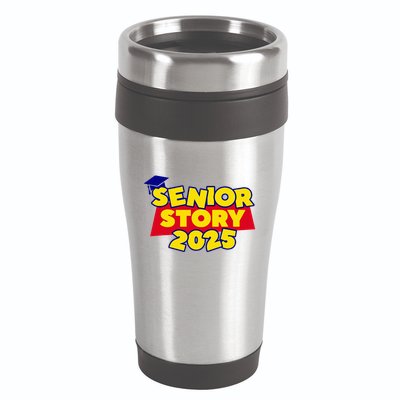 Senior 2025 Story Class Of 2025 Back To School 2025 16oz Travel Tumbler