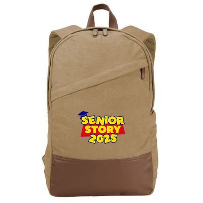 Senior 2025 Story Class Of 2025 Back To School 2025 Cotton Canvas Backpack