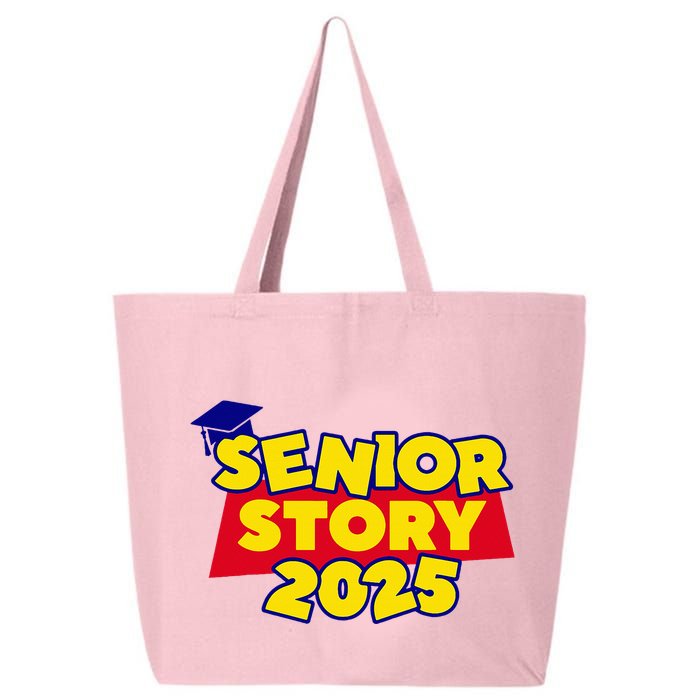 Senior 2025 Story Class Of 2025 Back To School 2025 25L Jumbo Tote