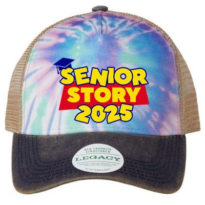 Senior 2025 Story Class Of 2025 Back To School 2025 Legacy Tie Dye Trucker Hat