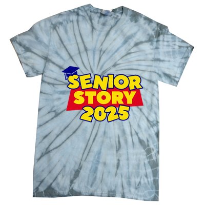 Senior 2025 Story Class Of 2025 Back To School 2025 Tie-Dye T-Shirt