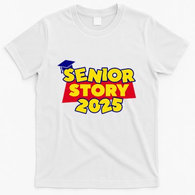 Senior 2025 Story Class Of 2025 Back To School 2025 T-Shirt
