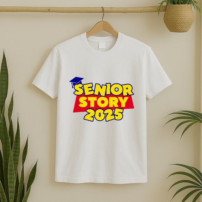 Senior 2025 Story Class Of 2025 Back To School 2025 T-Shirt