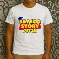 Senior 2025 Story Class Of 2025 Back To School 2025 T-Shirt