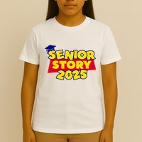 Senior 2025 Story Class Of 2025 Back To School 2025 T-Shirt