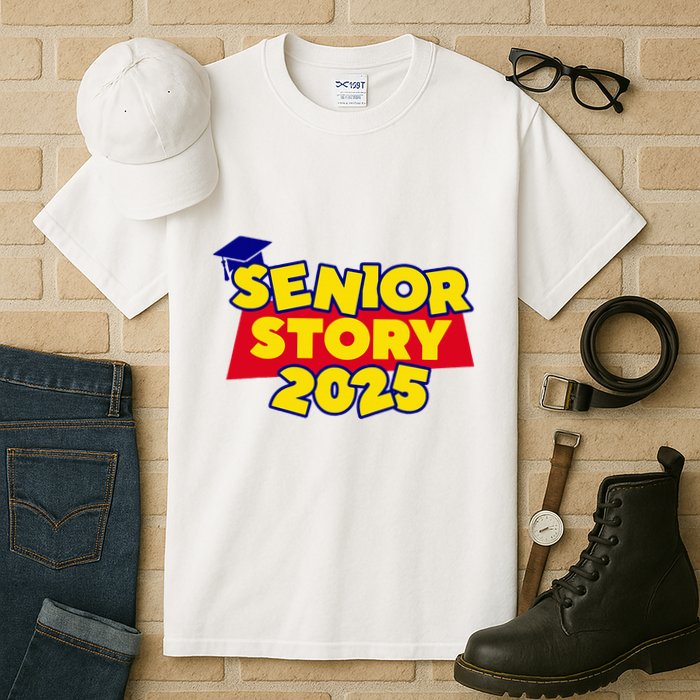 Senior 2025 Story Class Of 2025 Back To School 2025 Tall T-Shirt